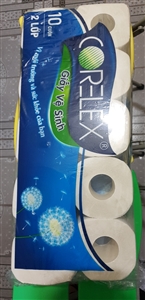 Giấy vệ sinh Corelex 10 cuộn có lõi 25m