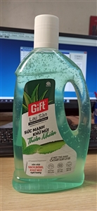 Lau sàn Gift 1L bột trà xanh & chiết xuất lô hội
