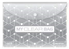 Túi cúc Clear bag Pro office CBA03